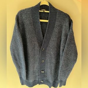 Express Navy Cardigan, Size M